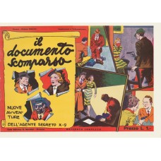 X-9 Nerbini ristampa anastatica - il documento scomparso X-9 Nerbini ristampa anastatica - il documento scomparso